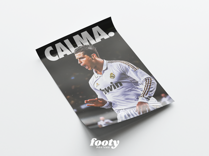 Cristiano Ronaldo 'CALMA' Poster