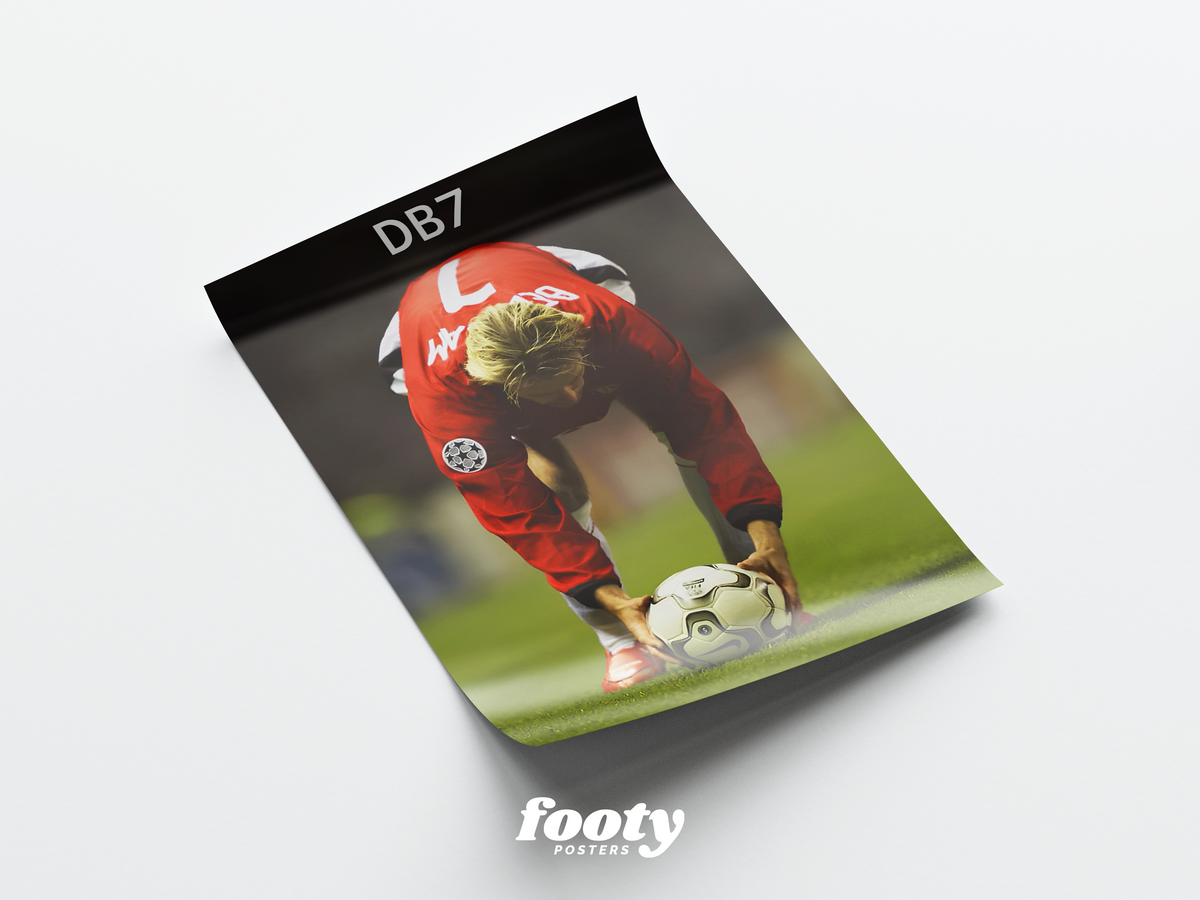 Beckham 'DB7' Poster