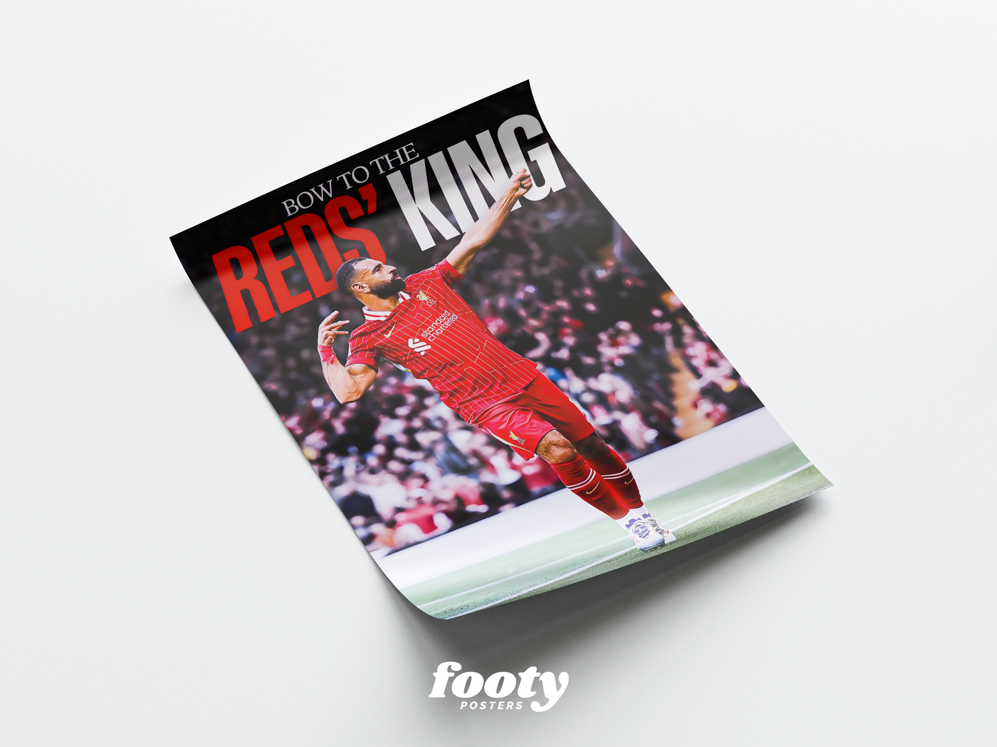 Mo Salah 'Reds King' Poster