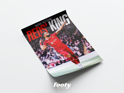 Mo Salah 'Reds King' Poster