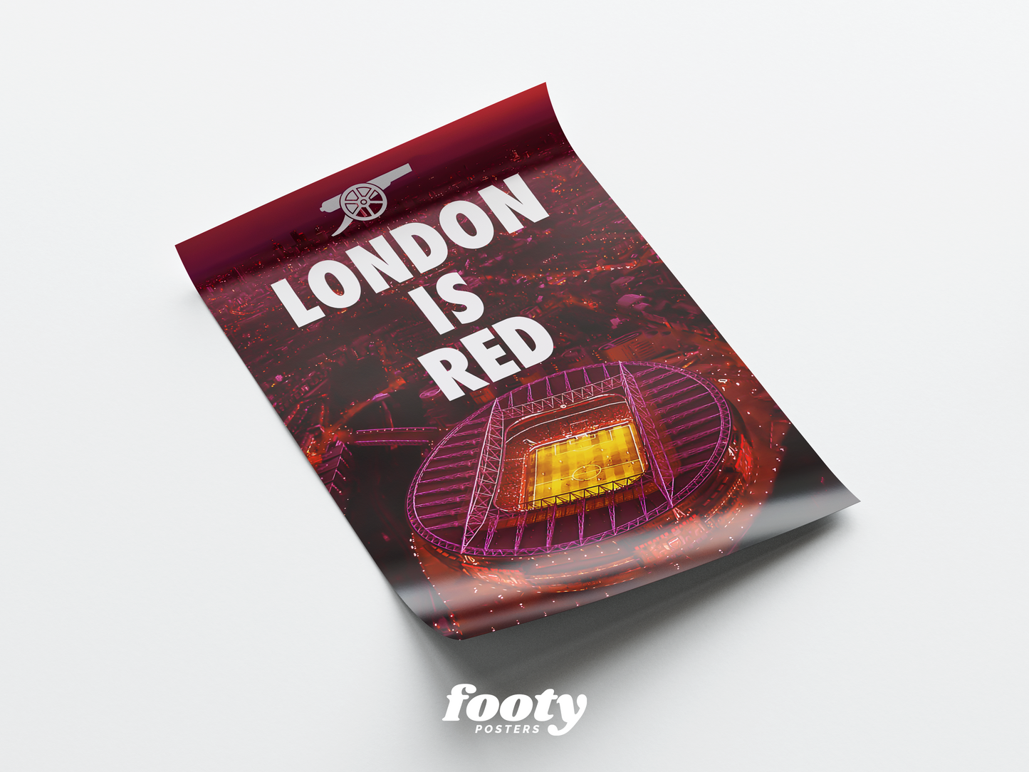 Arsenal 'London Is Red' Poster