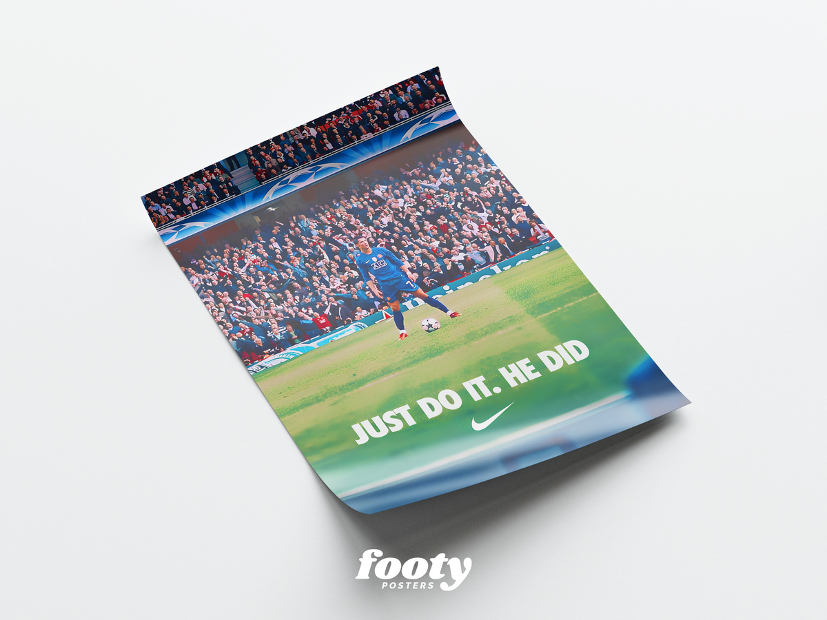 Cristiano Ronaldo 'Never Too Far' Poster