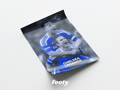 Lampard & Terry 'Legends' Poster