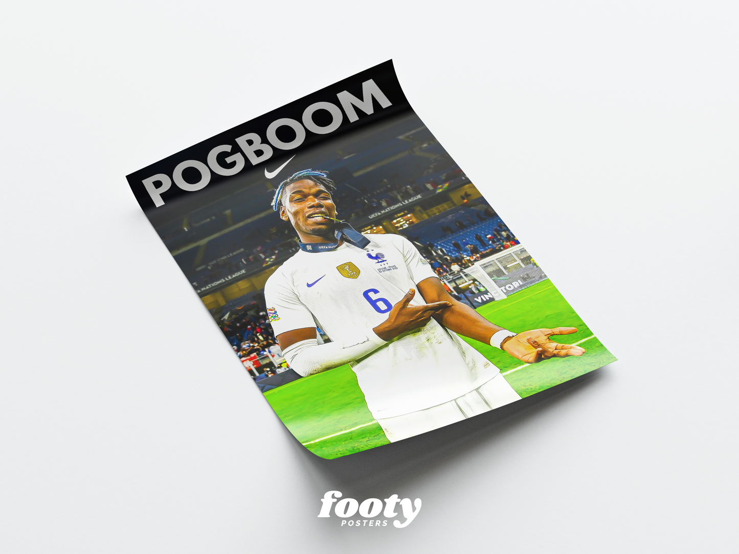 Paul Pogba 'Pogboom' Poster