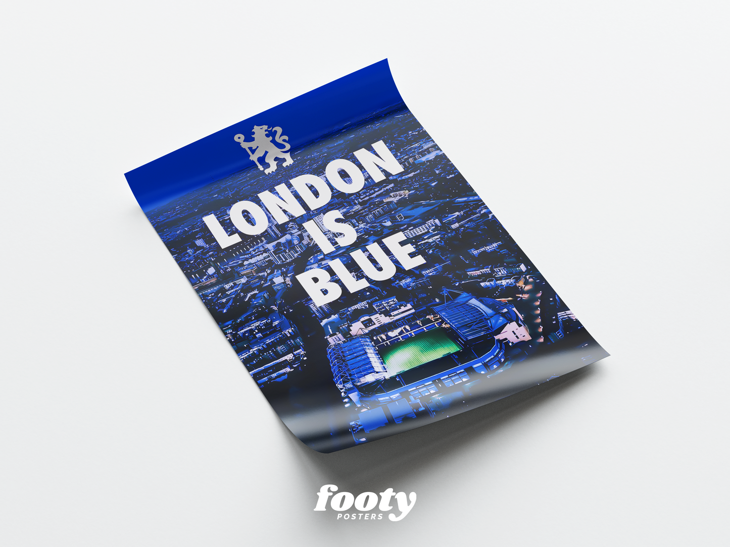 Chelsea 'London Is Blue' Poster