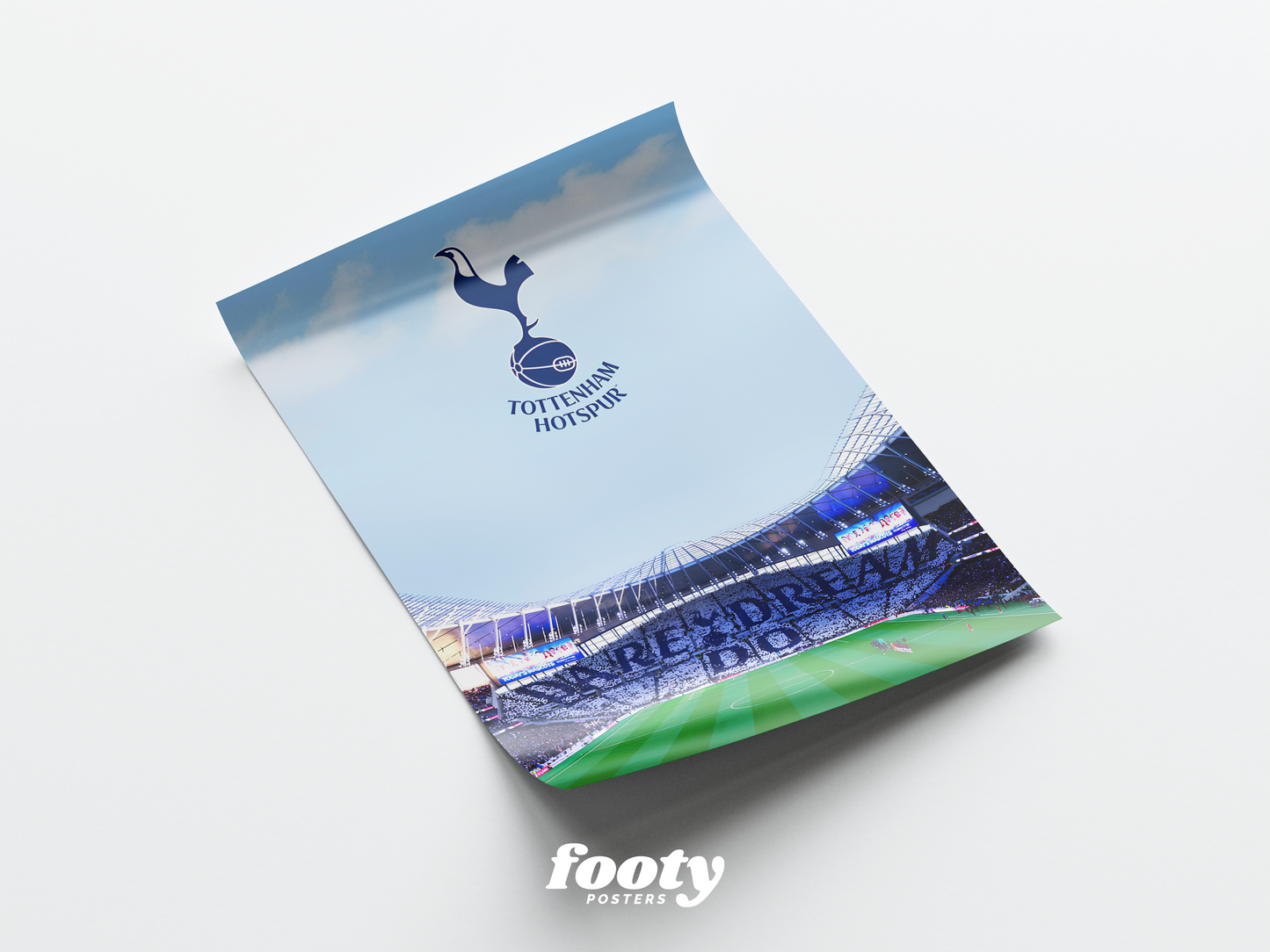 Tottenham Hotspur 'Dare Dream Do' Poster