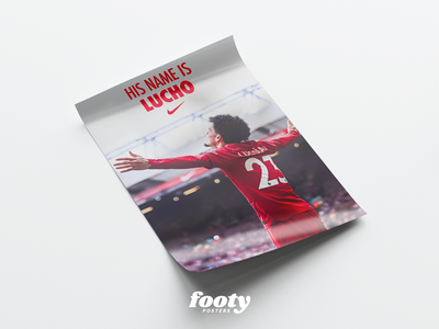 Luis Diaz 'His Name Is Lucho' Poster