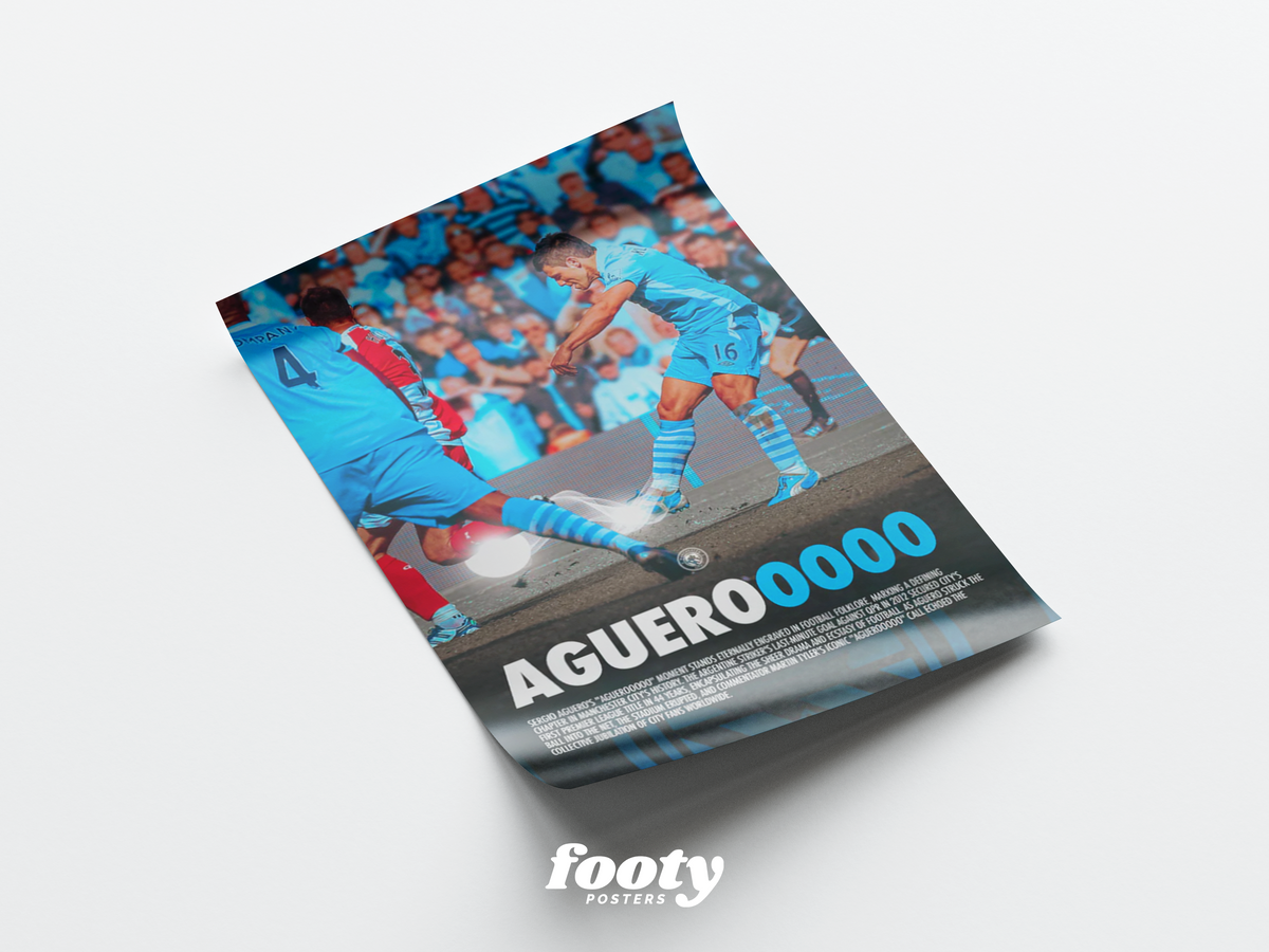 Aguerooooo Poster