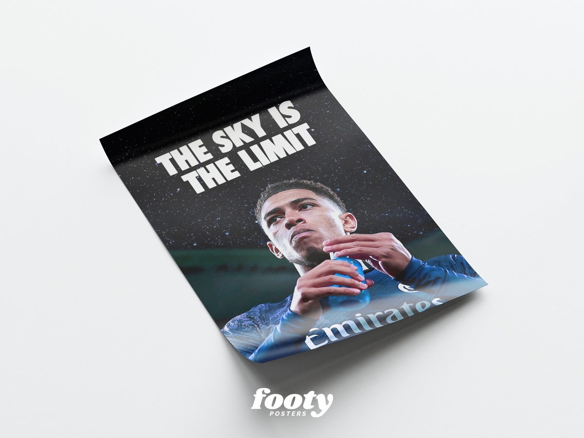 Jude Bellingham 'Sky Is The Limit' Poster