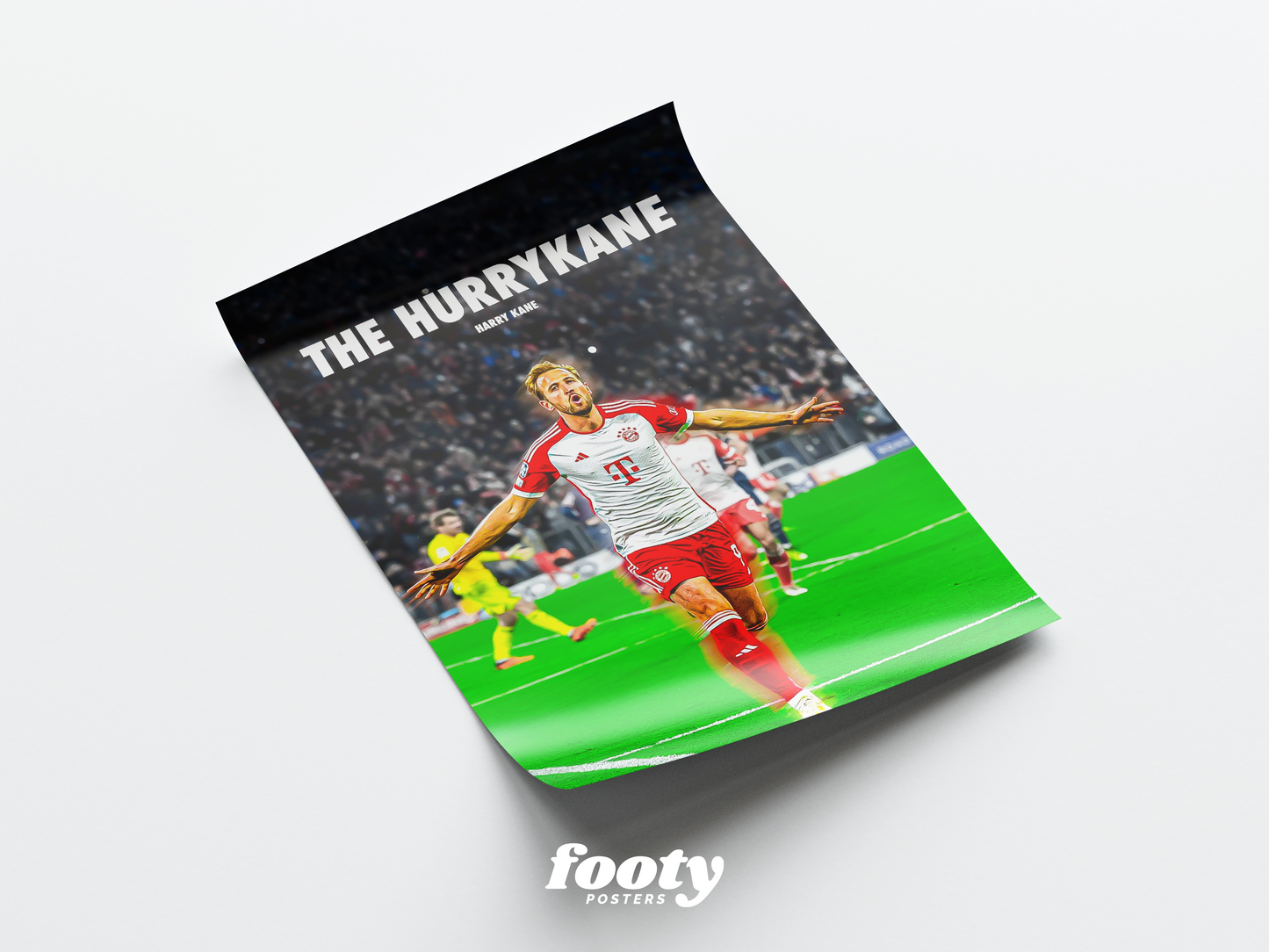 Harry Kane 'The Hurrykane' Poster