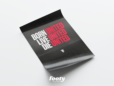 Born, Live, Die United Poster