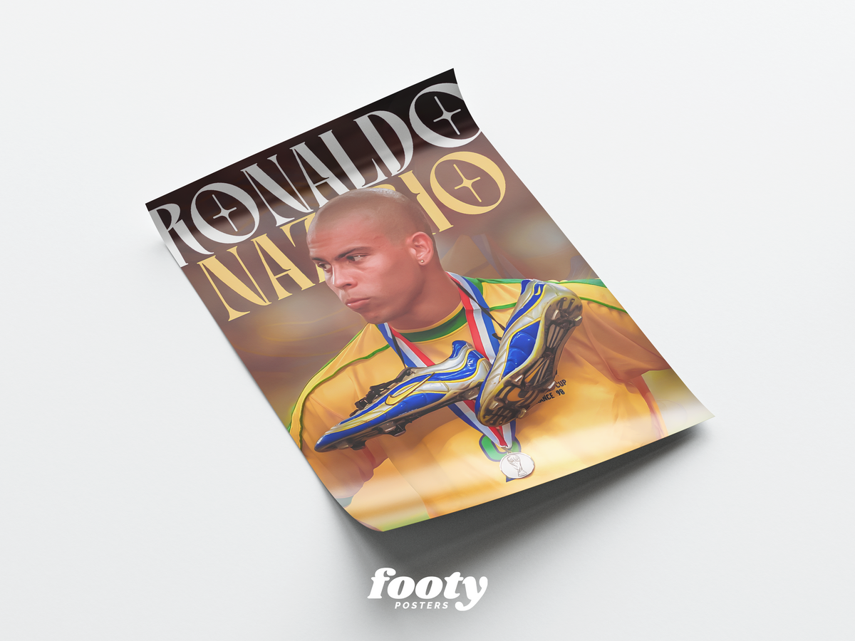 Ronaldo Nazário 'R9' Poster