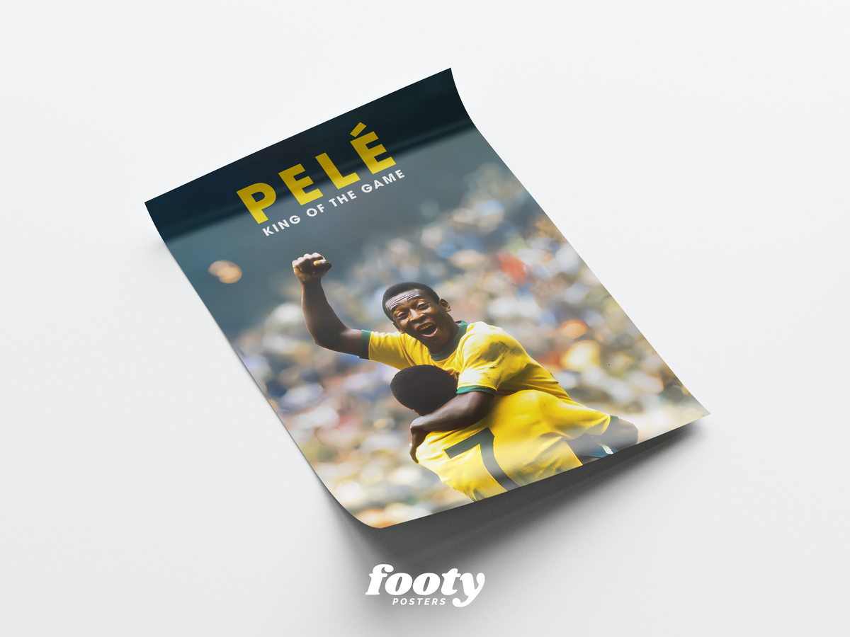 Pelé 'King Of The Game' Poster