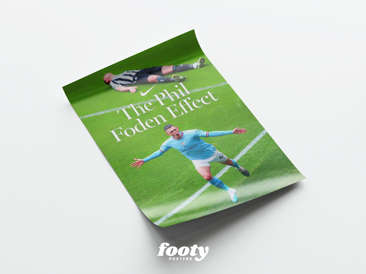 The Phil Foden Effect Poster