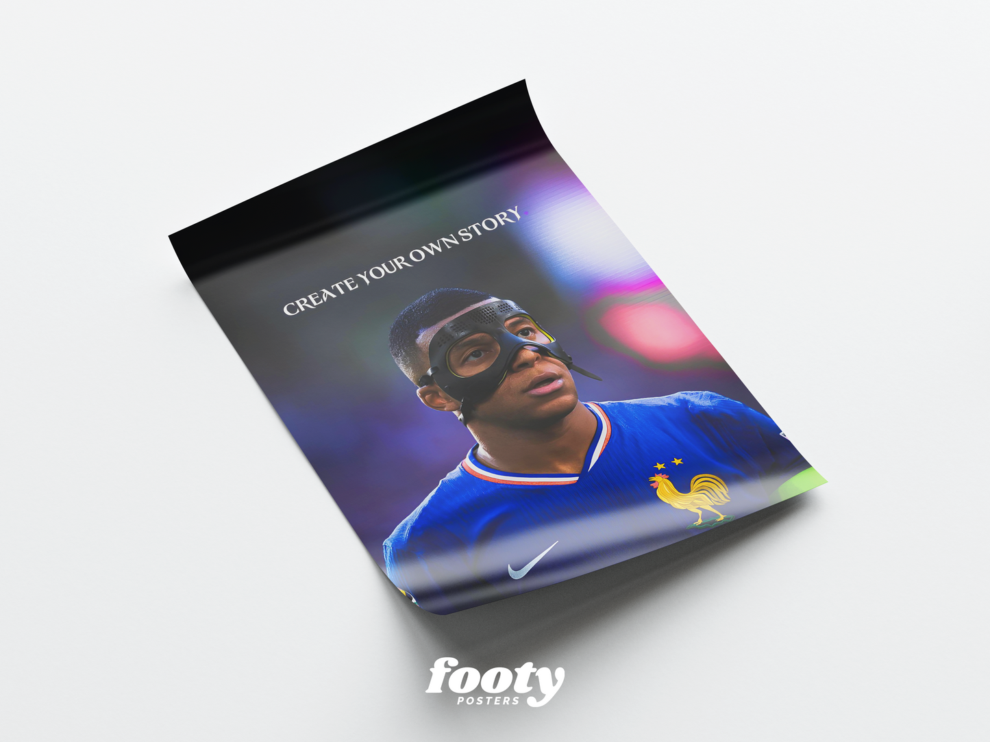 Kylian Mbappé 'Story' Poster