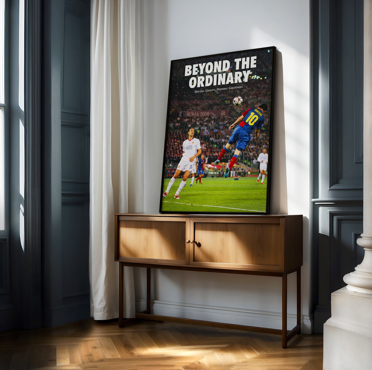 Messi 'Beyond The Ordinary' Poster