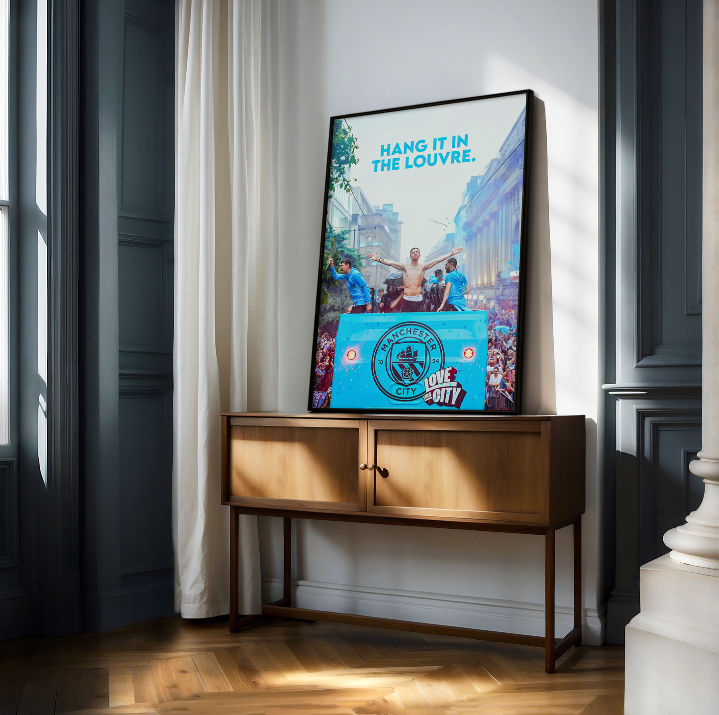 Jack Grealish „Häng es im Louvre“-Poster