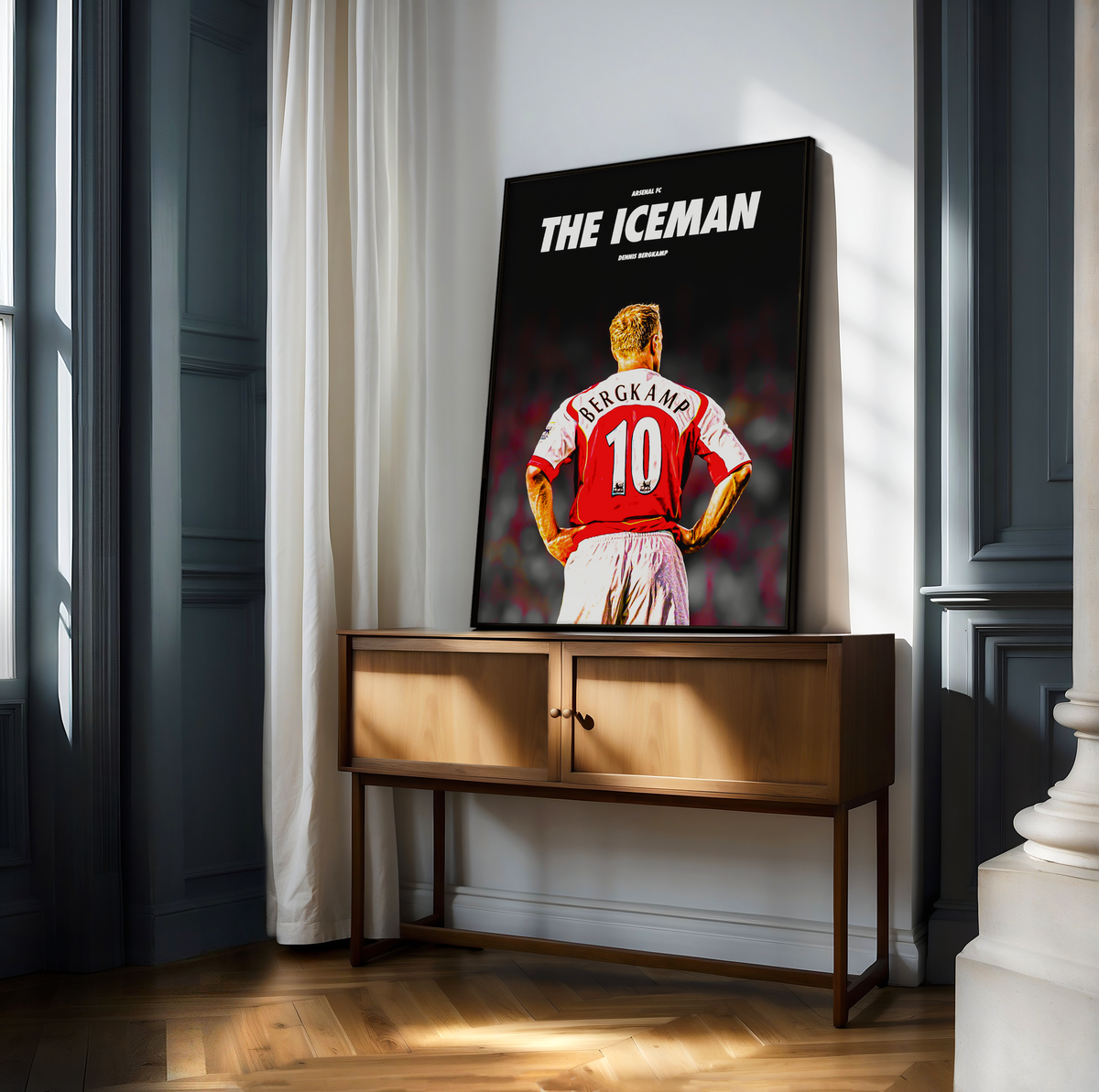 Dennis Bergkamp 'The Iceman' Poster