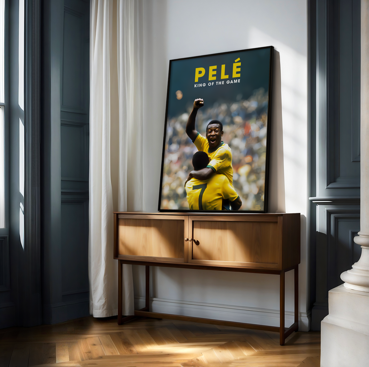 Pelé 'King Of The Game' Poster