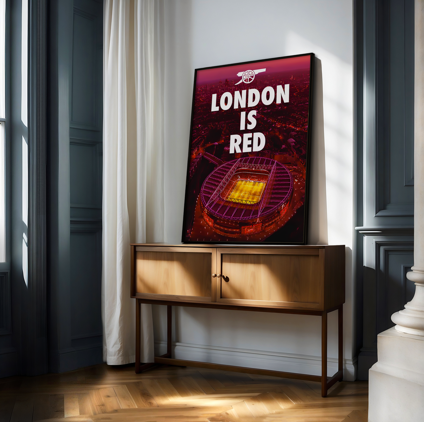 Arsenal 'London Is Red' Poster