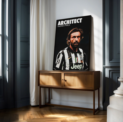 Andrea Pirlo 'Architect' Poster