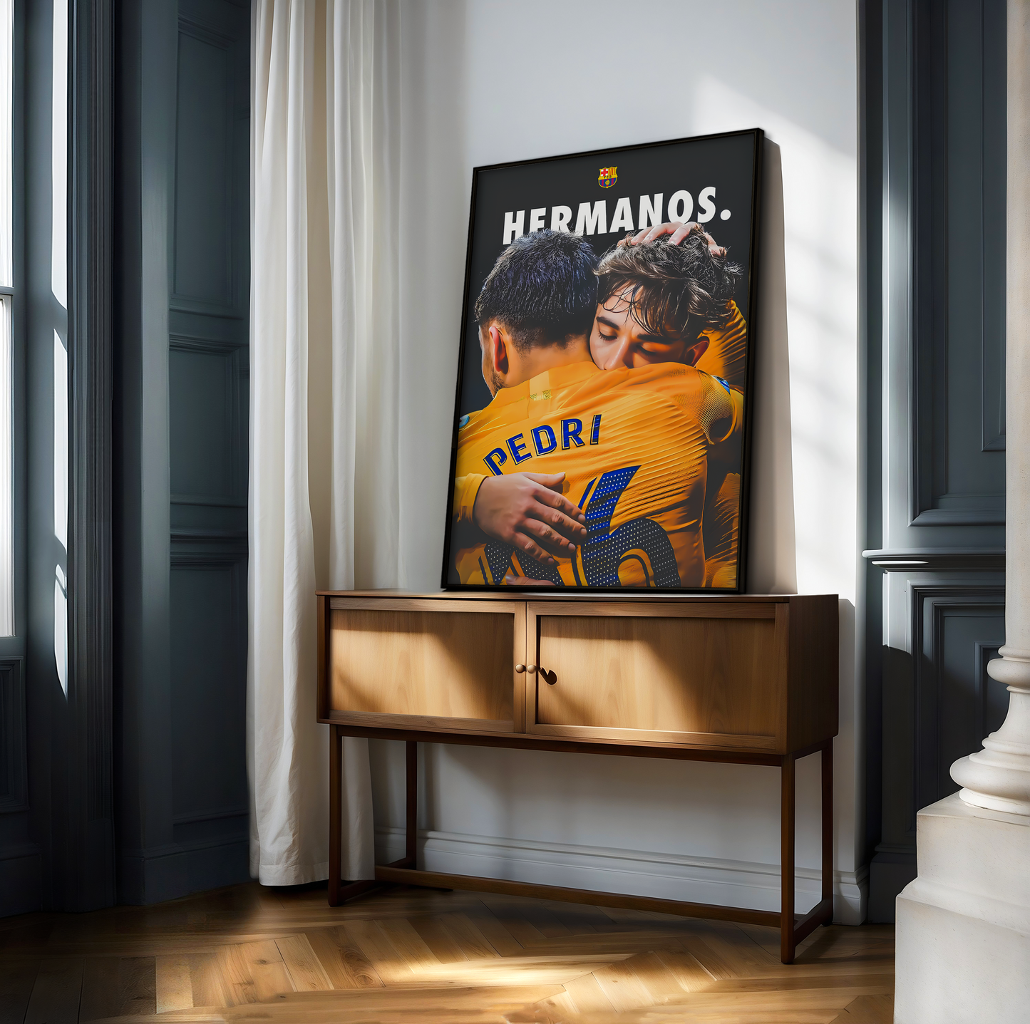 Pedri 'Hermanos' Poster