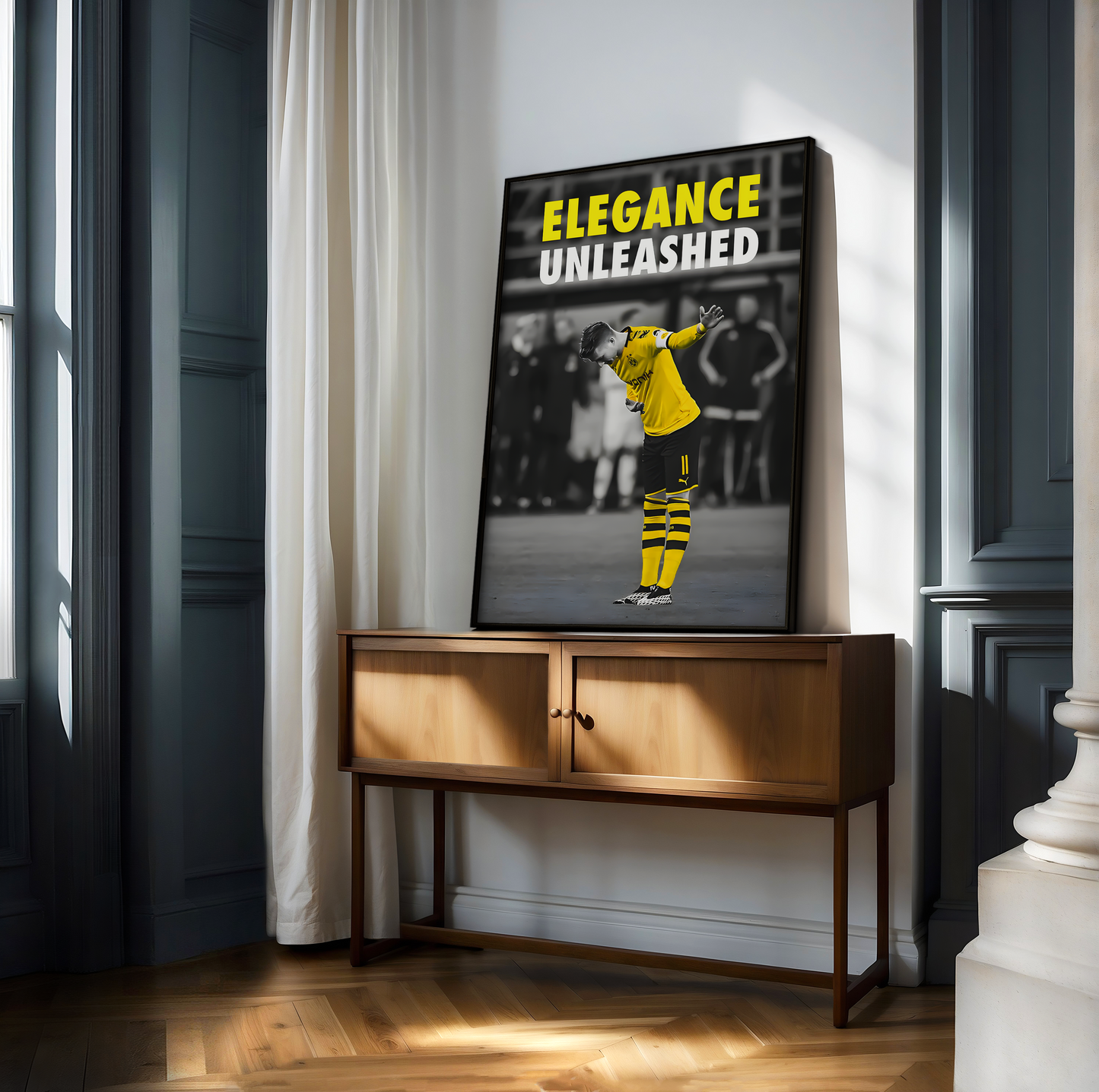 Marco Reus „Entfesselte Eleganz“-Poster