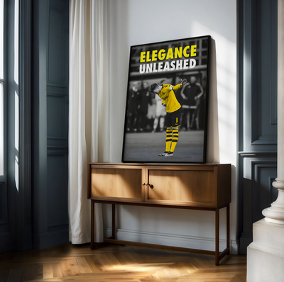 Marco Reus „Entfesselte Eleganz“-Poster