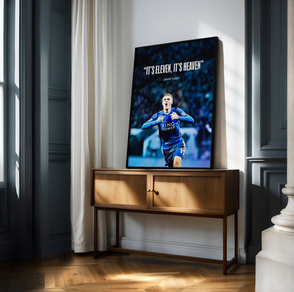 Jamie Vardy „Eleven Heaven“ Poster
