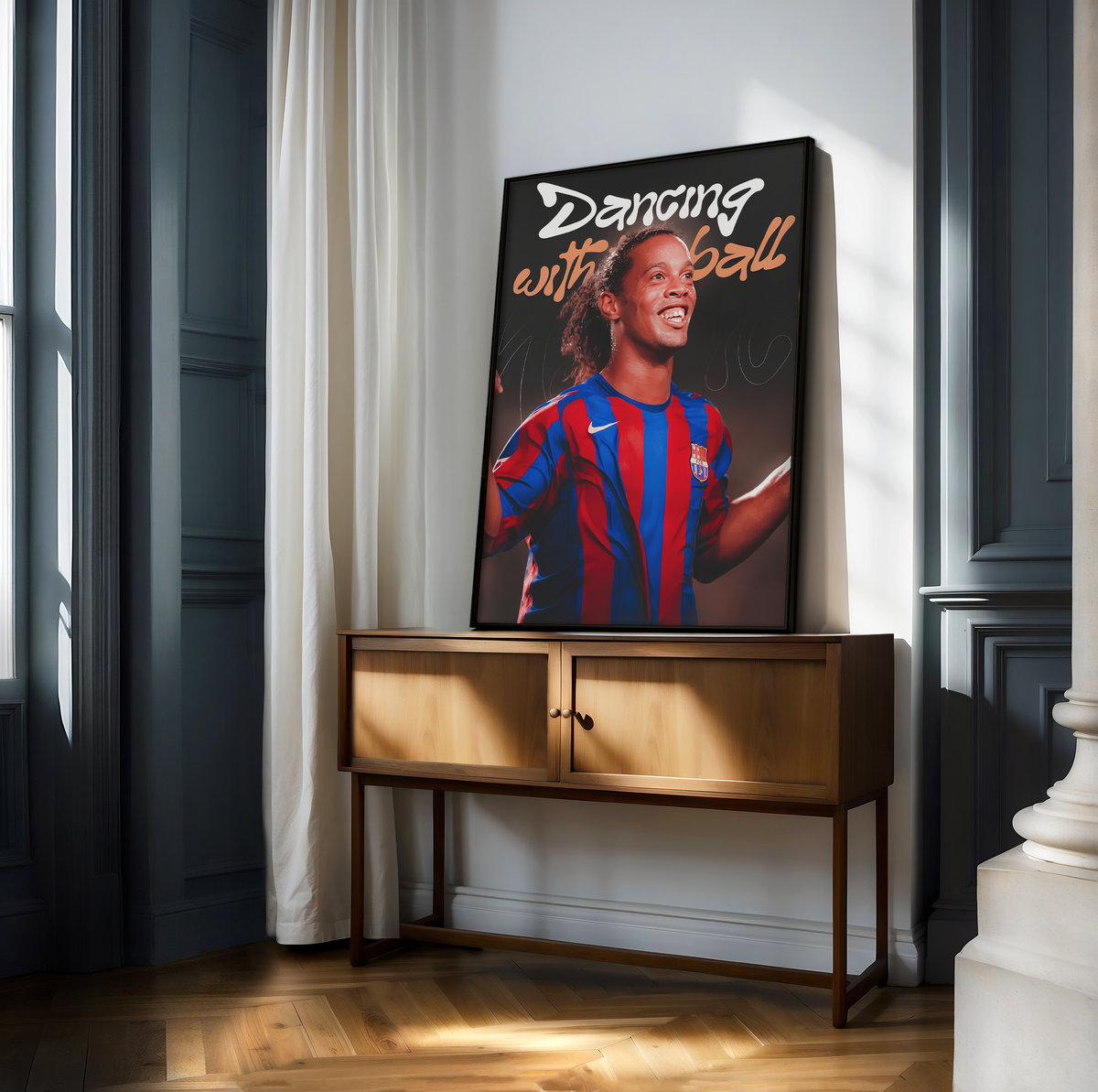Ronaldinho 'Dancing With The Ball' Poster
