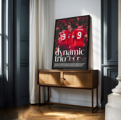 Firmino, Mane und Salah Poster