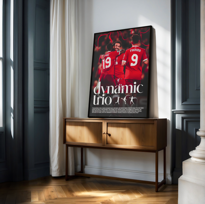Firmino, Mane und Salah Poster