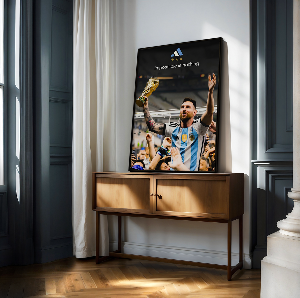 Lionel Messi World Cup 'Impossible' Poster