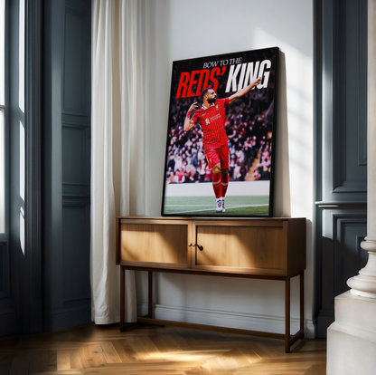 Mo Salah 'Reds King' Poster
