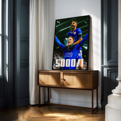 Leicester City '5000/1' Poster