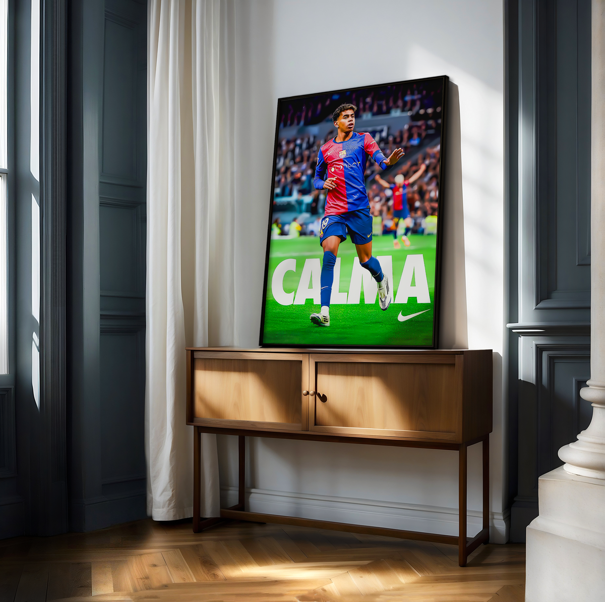 Lionel Messi WM 'GOAT' Poster