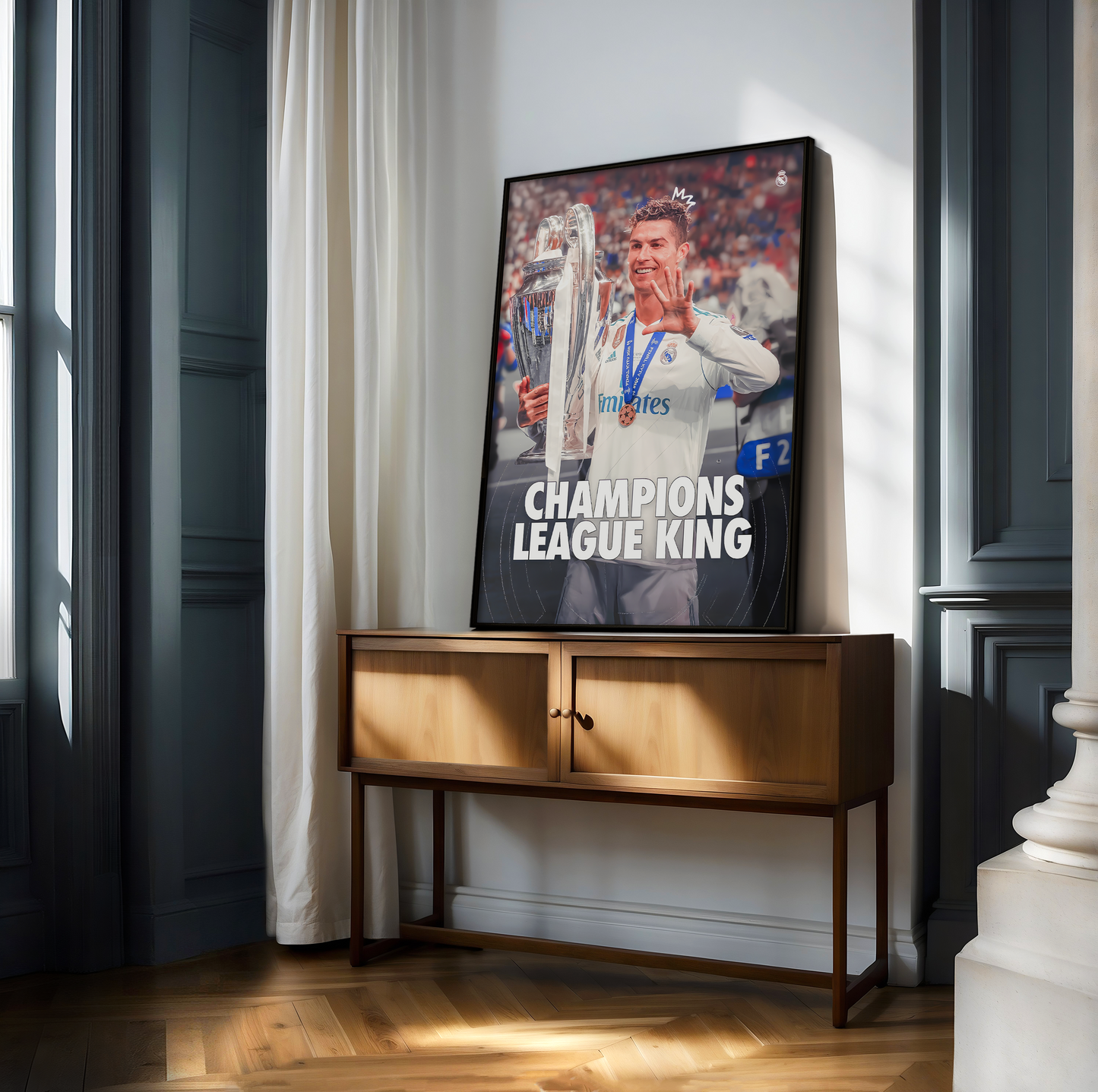 Cristiano Ronaldo „Immer der Beste“-Poster