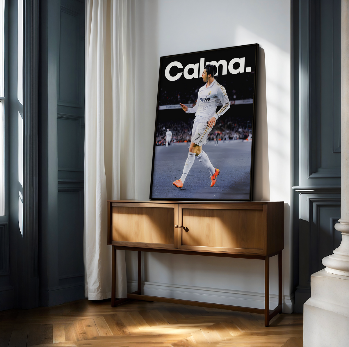 Cristiano Ronaldo „Immer der Beste“-Poster