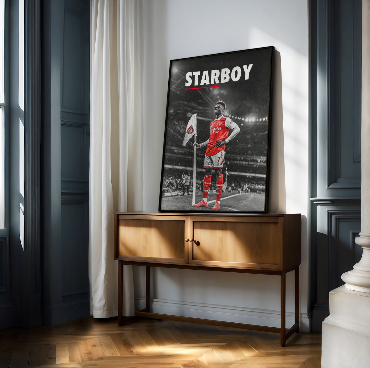 Bukayo Saka 'Starboy' Poster