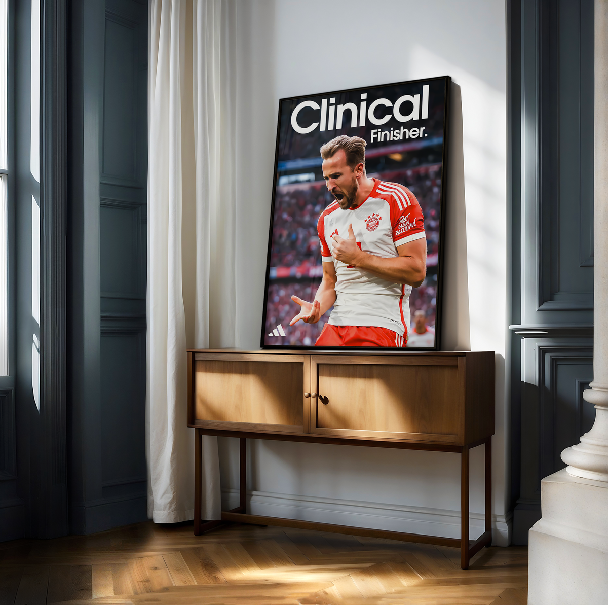 Harry Kane 'Clinical Finisher' Poster