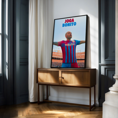 Lionel Messi WM 'GOAT' Poster
