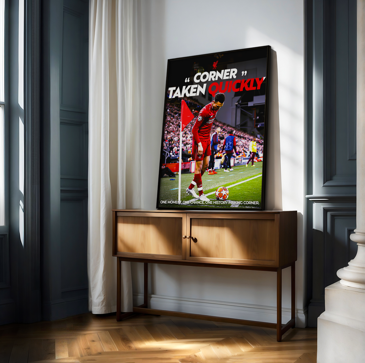 Trent Alexander-Arnold 'Corner Taken Quickly' Poster