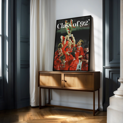 Manchester United „Klasse von 92“-Poster