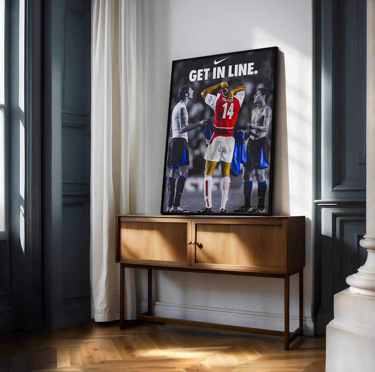 Thierry Henry 'Er hat es getan' Poster