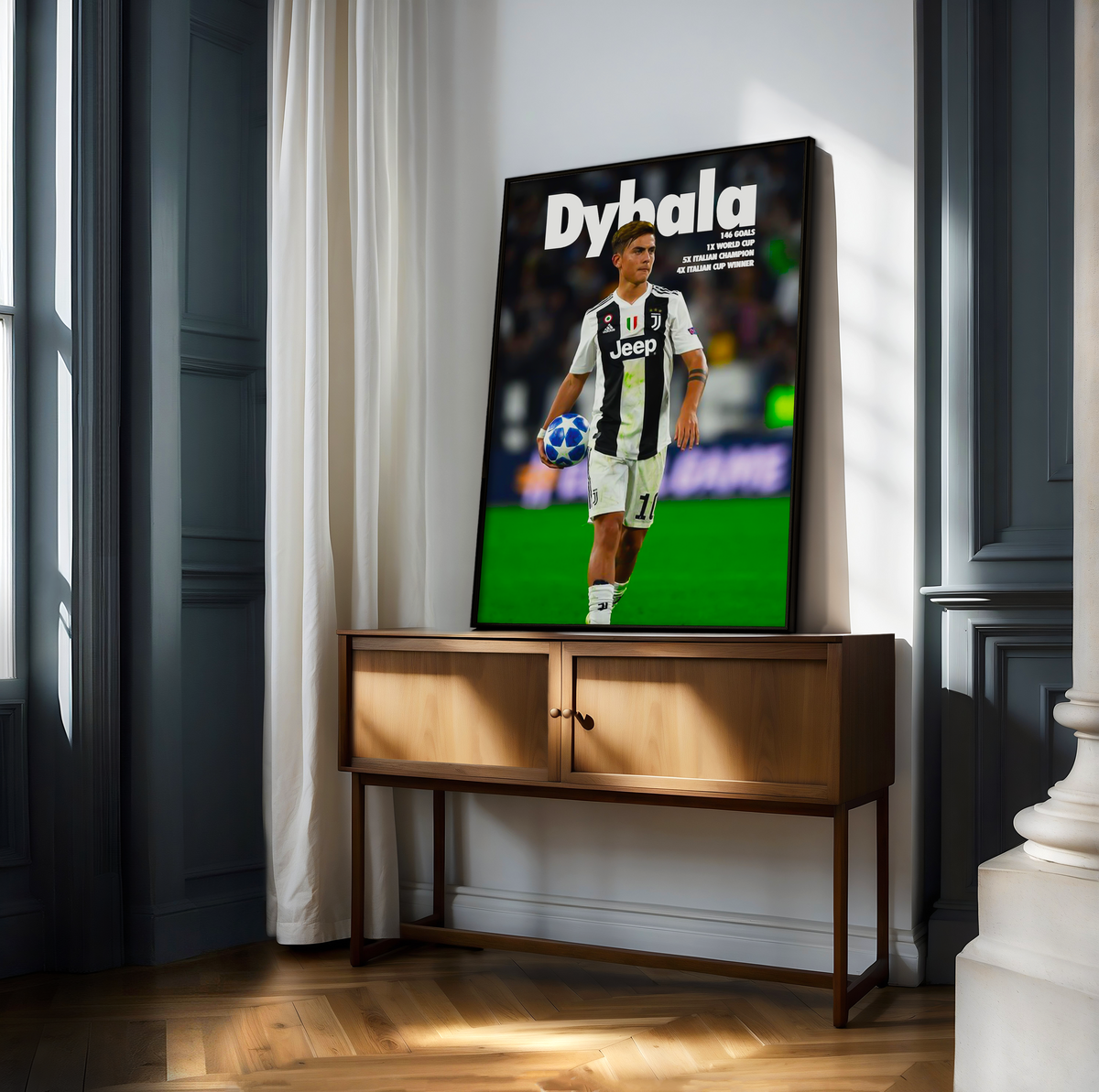Dybala Stats Poster