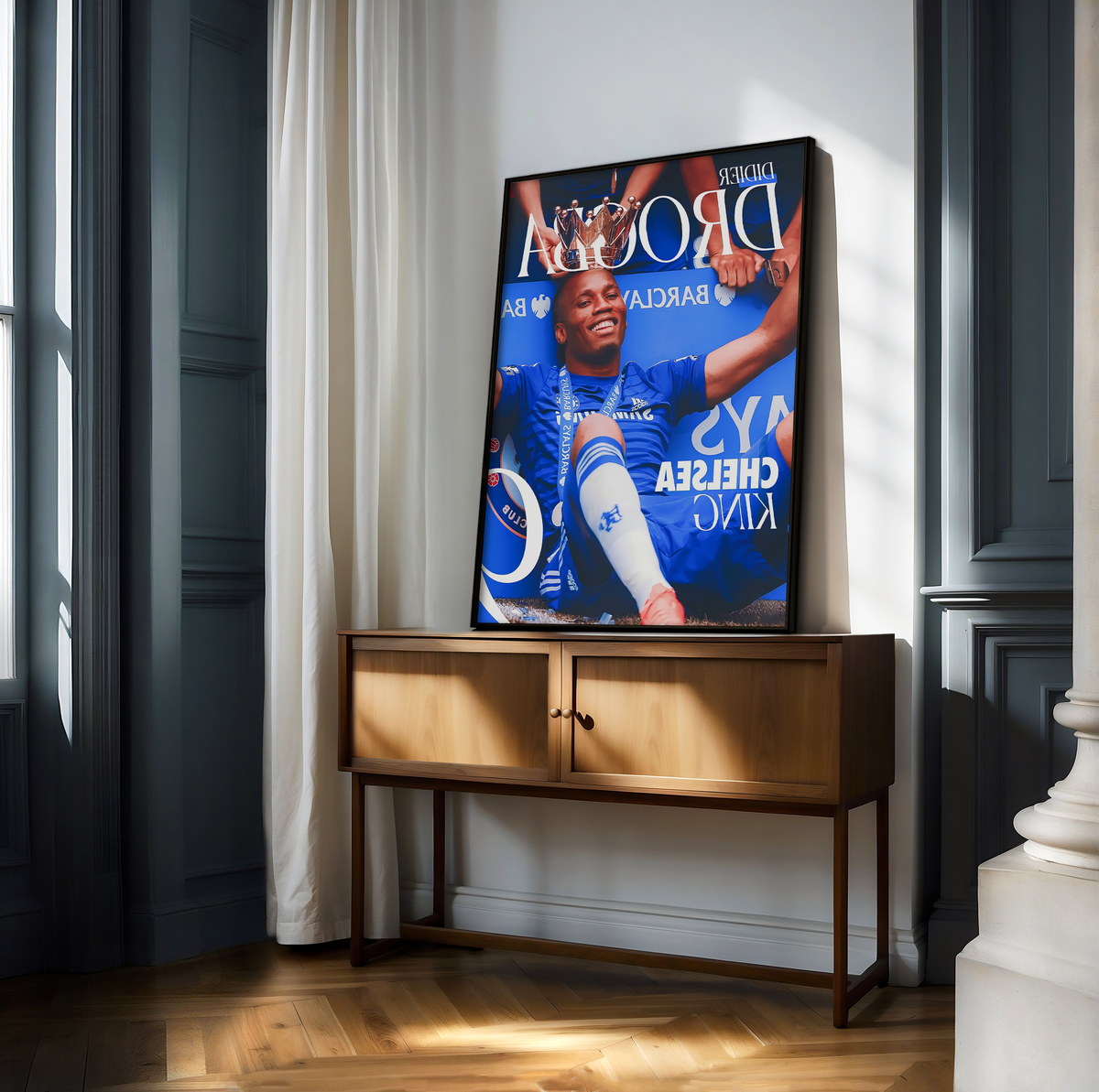 Didier Drogba 'Chelsea King' Poster