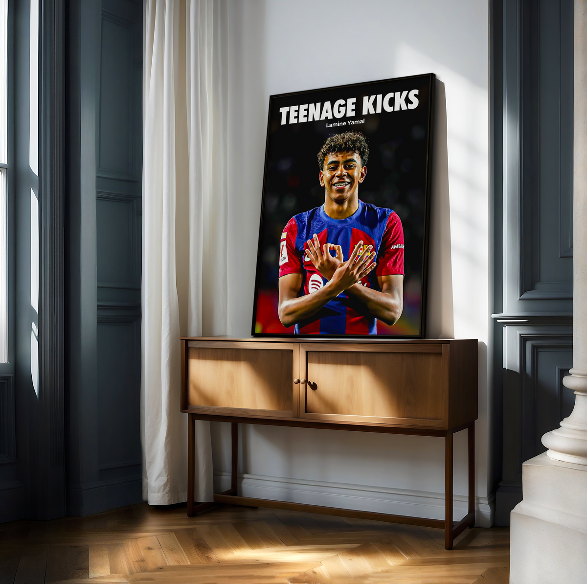 Lamine Yamal 'Teenage Kicks' Poster