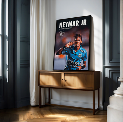 Neymar 'Santos' Poster