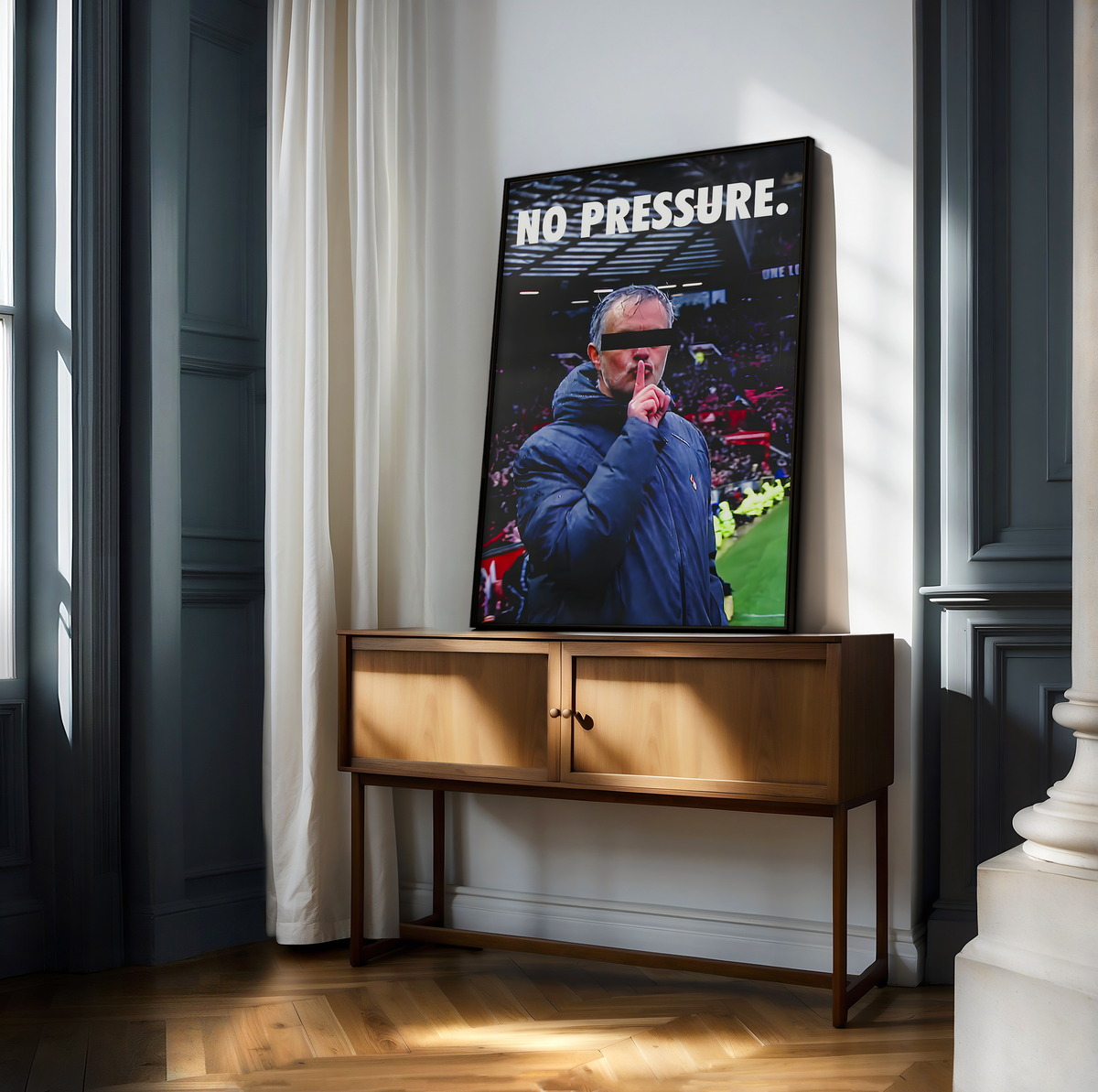 José Mourinho „Kein Druck“ Poster