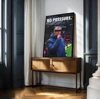 José Mourinho 'No Pressure' Poster